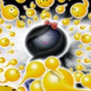 Personagem Brincalhão com Esferas Sorridentes