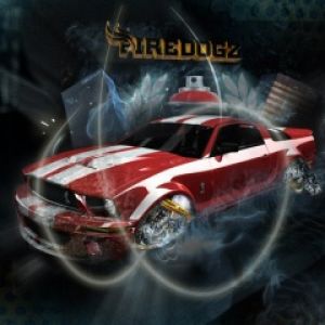 Fundo de Carro Mustang Vermelho