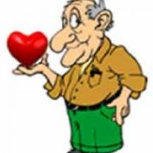 Personagem Fofo com Coração
