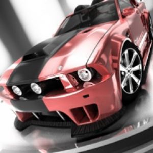 Carro Esportivo Vermelho Estiloso