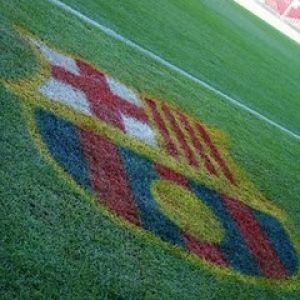 Logotipo do FC Barcelona no Campo