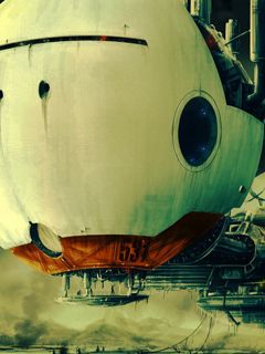Design de Aeronave Futurista