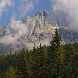 Paisagem montanhosa majestosa