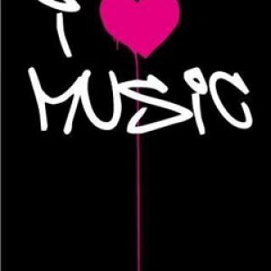 Eu amo música graffiti