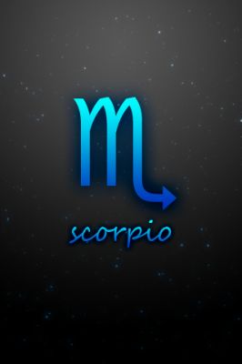 Fundo do Signo Zodiacal Escorpião