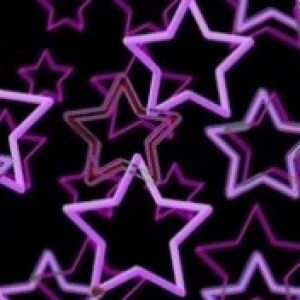 Padrões de Estrelas Neon