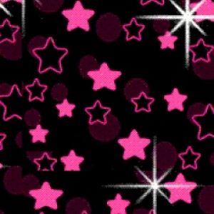 Padrão de Estrelas Rosas