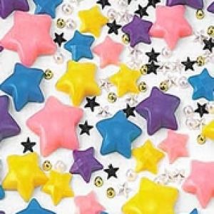 Padrões de Estrelas Coloridas