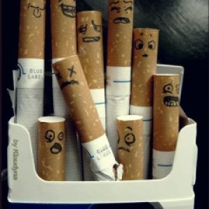 Cigarros Engraçados com Caras