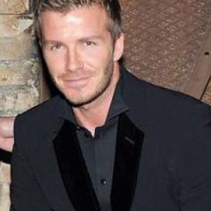 Retrato de David Beckham