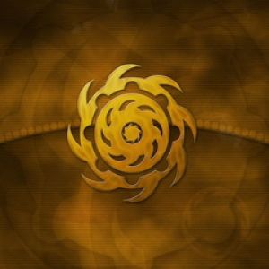 Design Abstrato Dourado