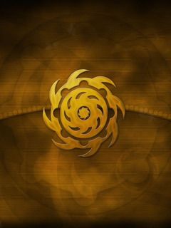 Design Abstrato Dourado