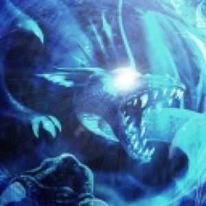 Dragão Azul Místico