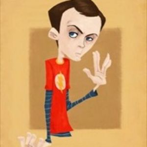 Ilustração de Personagem de Desenho Animado
