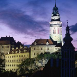 Castelo Histórico ao Crepúsculo