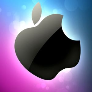 Fundo de Logo da Apple