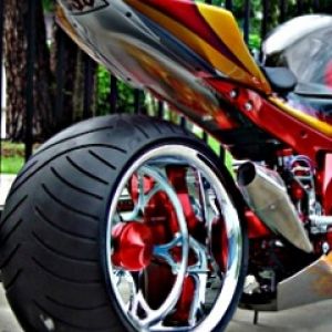 Motocicleta Personalizada Estilosa