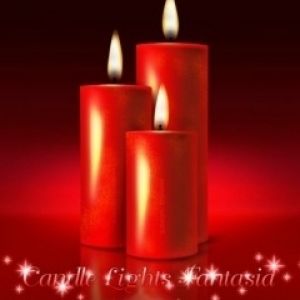 Velas Vermelhas para Celebrações