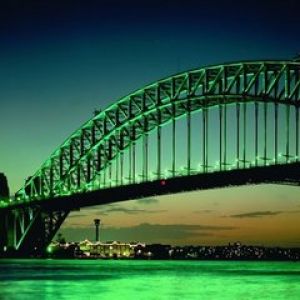 Ponte da Baía de Sydney à Noite