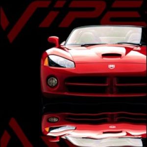 Dodge Viper Carro Esportivo Vermelho