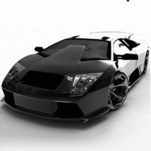 Carro Esportivo Preto