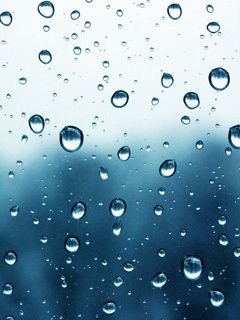 Gotas de Chuva no Vidro
