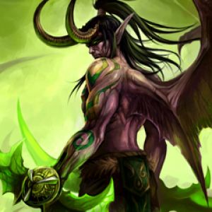 Guerreiro Demoníaco Arte Fantástica