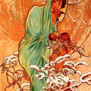 Arte da Mulher Invernal