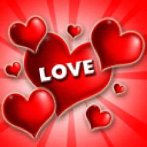 Fundo Corações de Amor