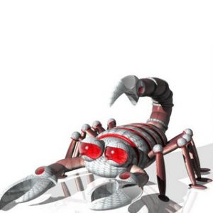 Ilustração 3D de Escorpião