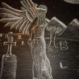 Anjo com Asas Arte Fantástica