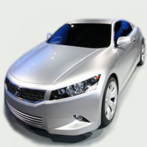 Carro Prateado Elegante