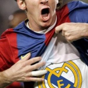 Messi Celebrando Futebol