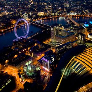 Skyline Noturna de Londres