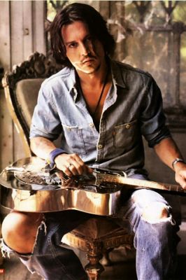 Johnny Depp com Guitarra