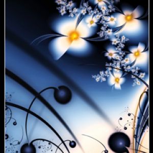 Design Abstrato Floral