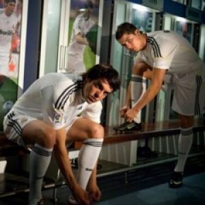 Jogadores de Futebol no Vestiário