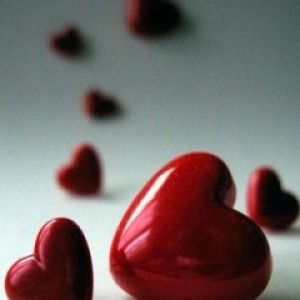 Corações Vermelhos Amor