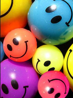 Bolas Coloridas com Sorriso