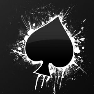 Símbolo de Espadas Preto