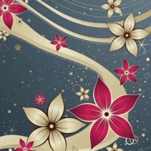 Design Floral Abstrato
