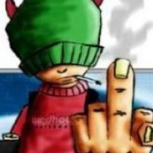 Personagem de Desenho Rebelde