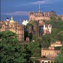 Vista do Castelo de Edimburgo