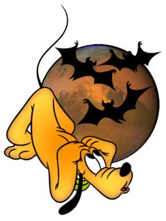 Pluto com morcegos e Marte
