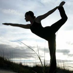 Silhueta de Yoga