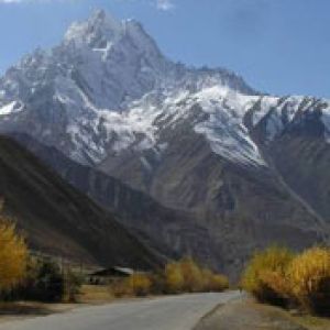 Paisagem montanhosa majestosa