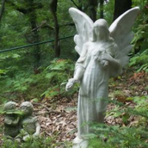 Estátua de Anjo na Natureza