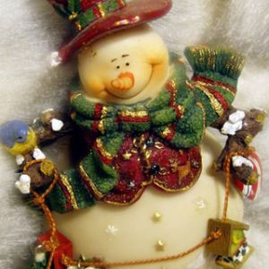 Boneco de Neve Alegre