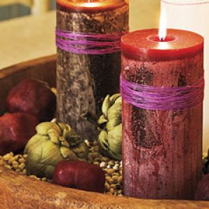 Velas Decorativas para Feriados