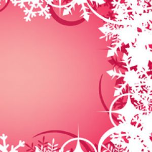 Borda de Flocos de Neve